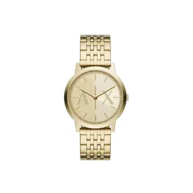 Armani Exchange Gold Stainless Steel Watch