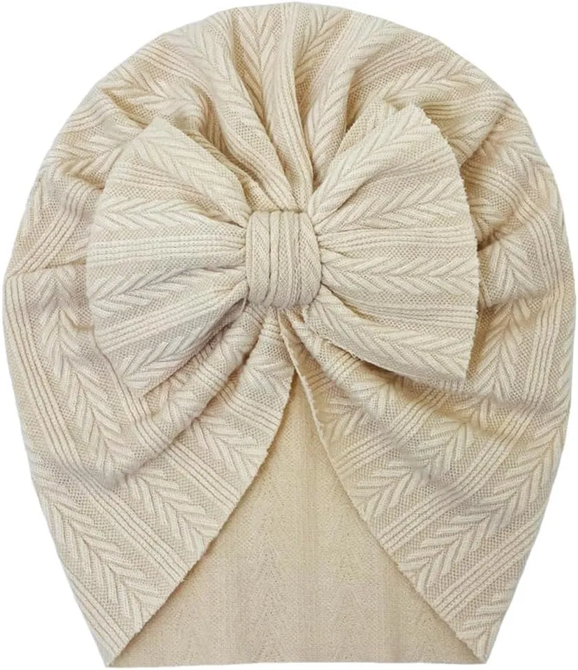 Baby Turban Newborn Baby Girl Hospital Hat Nursery Beanie Headwrap Bohemia Donuts Cap