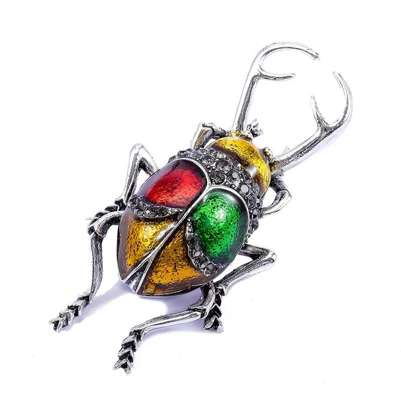 Bugs Enamal Pin Insect Brooches For Women Men