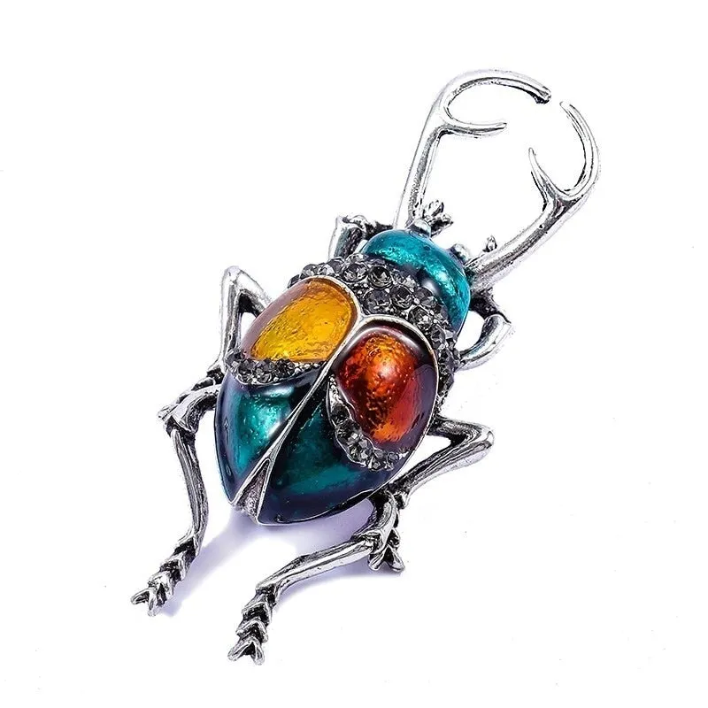 Bugs Enamal Pin Insect Brooches For Women Men