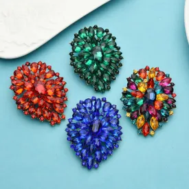 Classic Flower Brooches For Women Beauty Flower Weddings Party Brooch