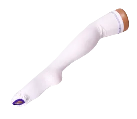 COMPRESSION STOCKINGS ANTI-EMBOLISM THIGH HIGH LARGE
