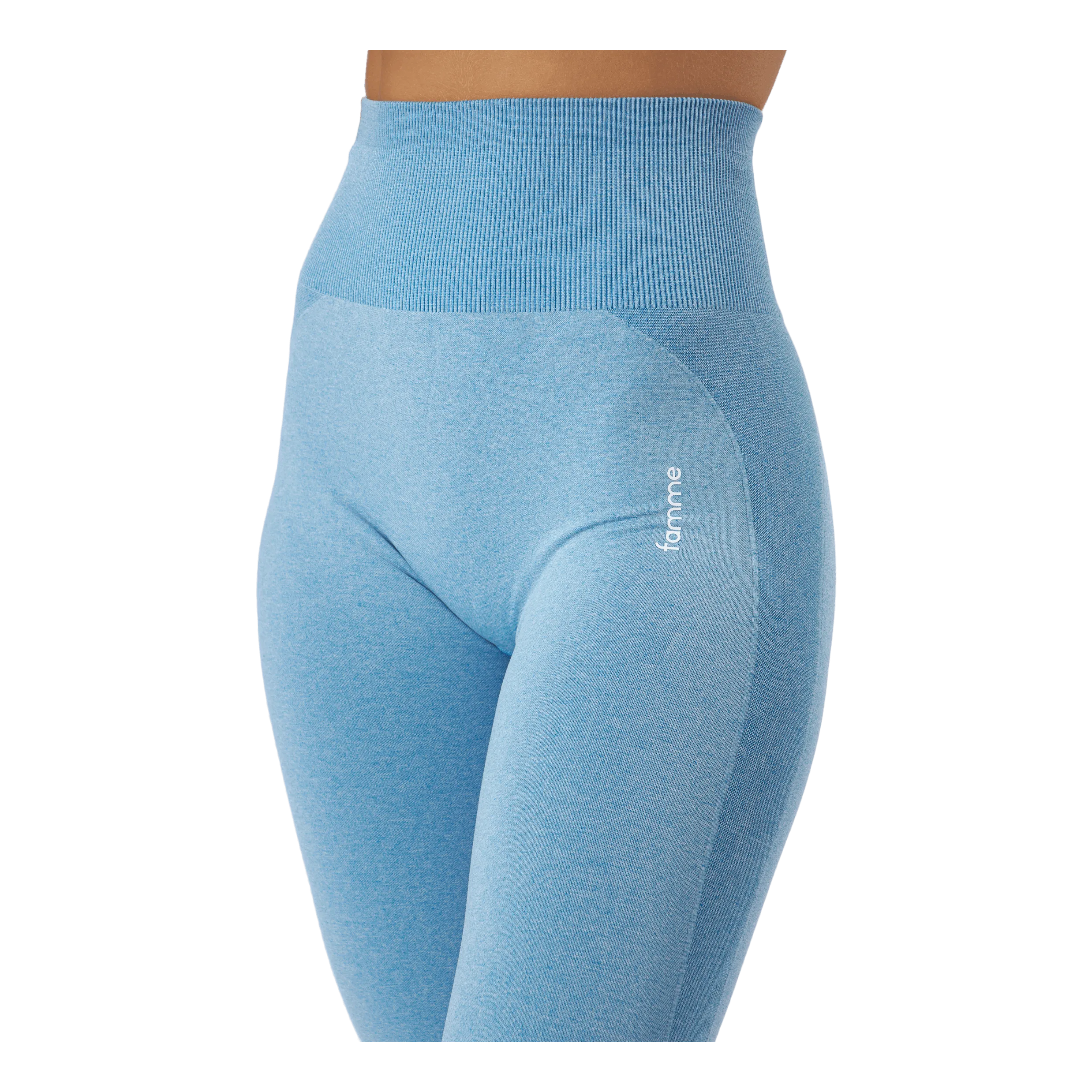 Elevate Wave Leggings 2 Melange Blue