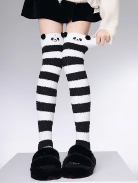 Fluffy cute stockings