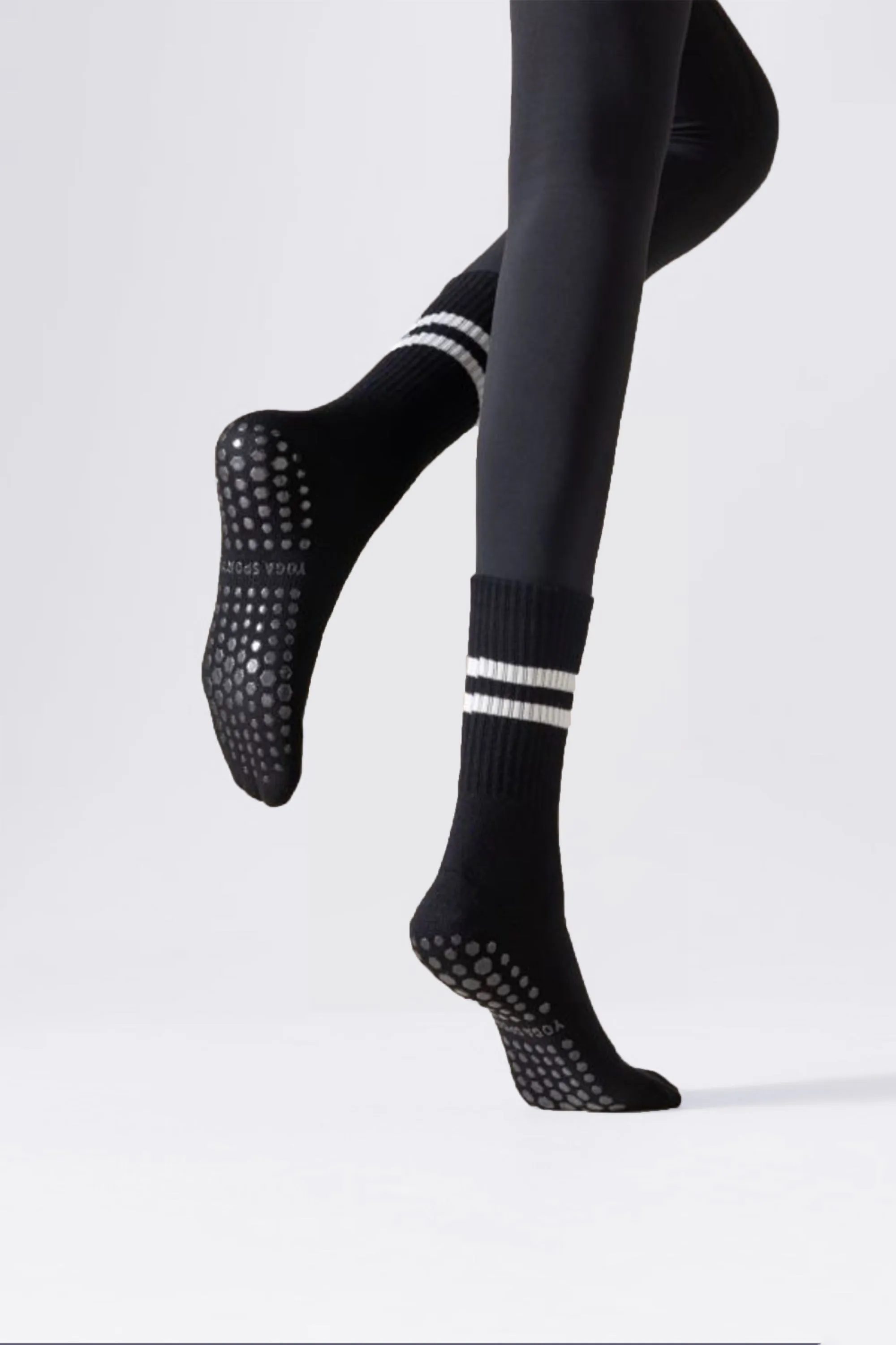 Grippy Non Slip Grip Socks (2-Pairs)