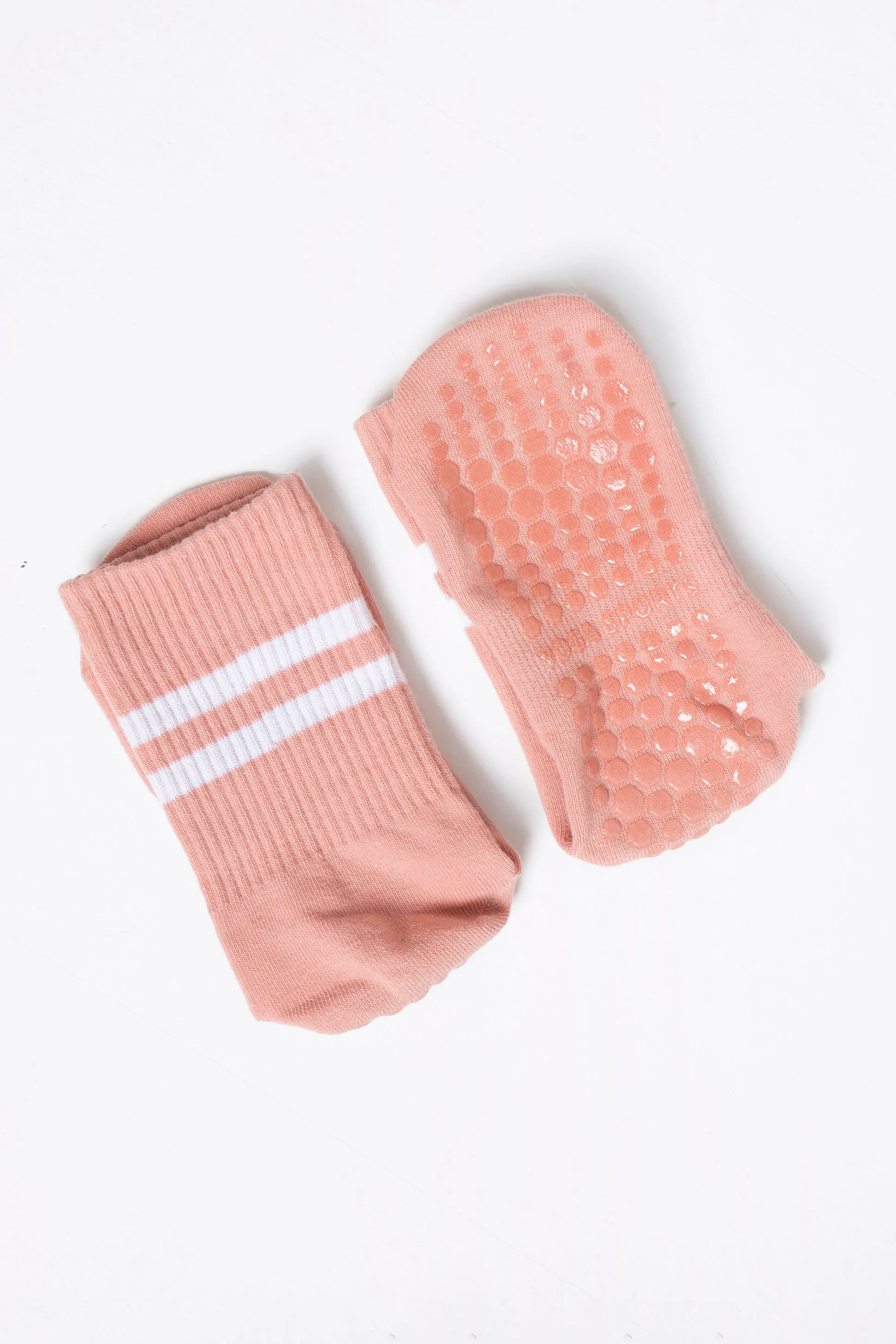 Grippy Non Slip Grip Socks (2-Pairs)