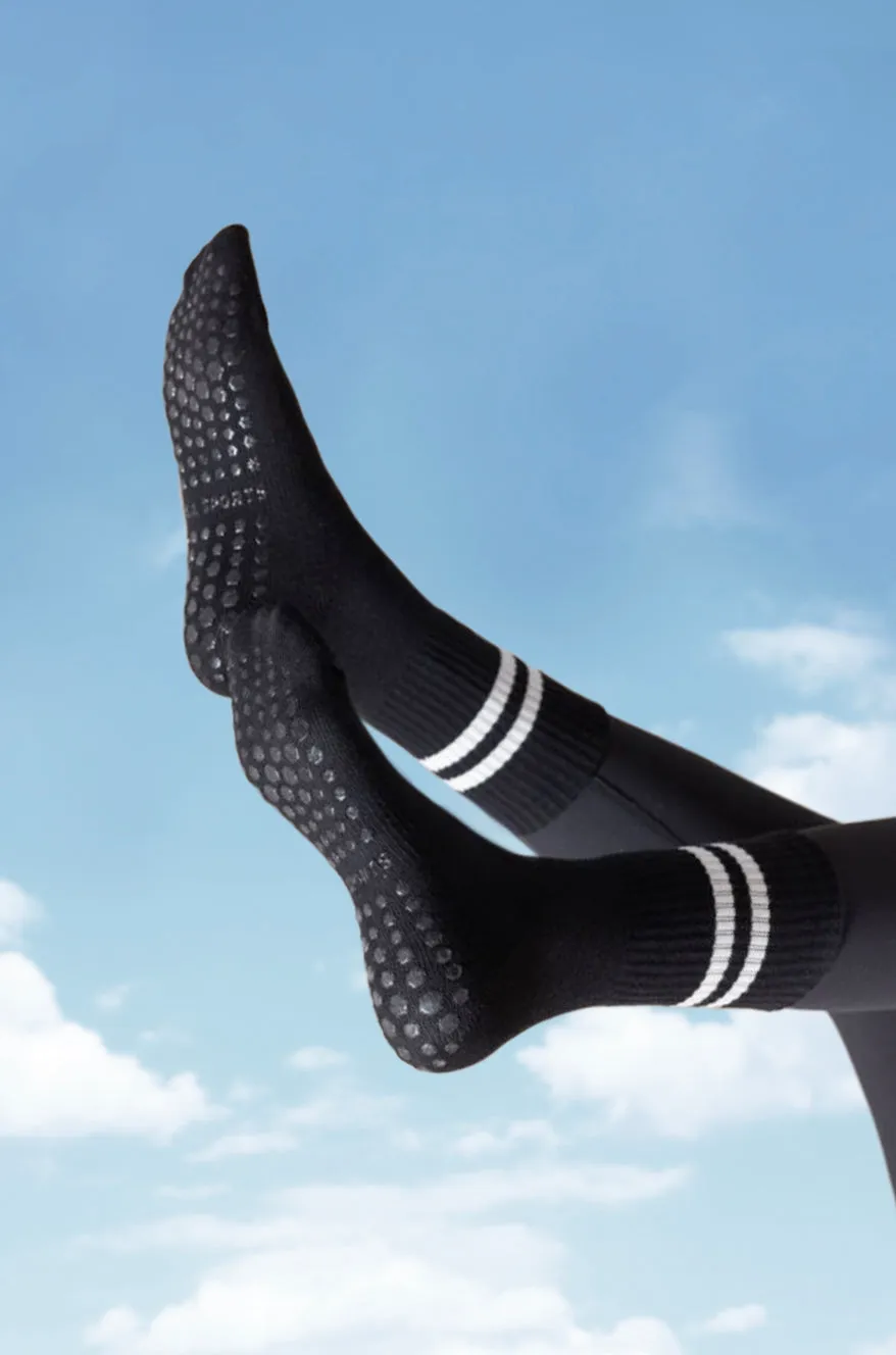 Grippy Non Slip Grip Socks (2-Pairs)