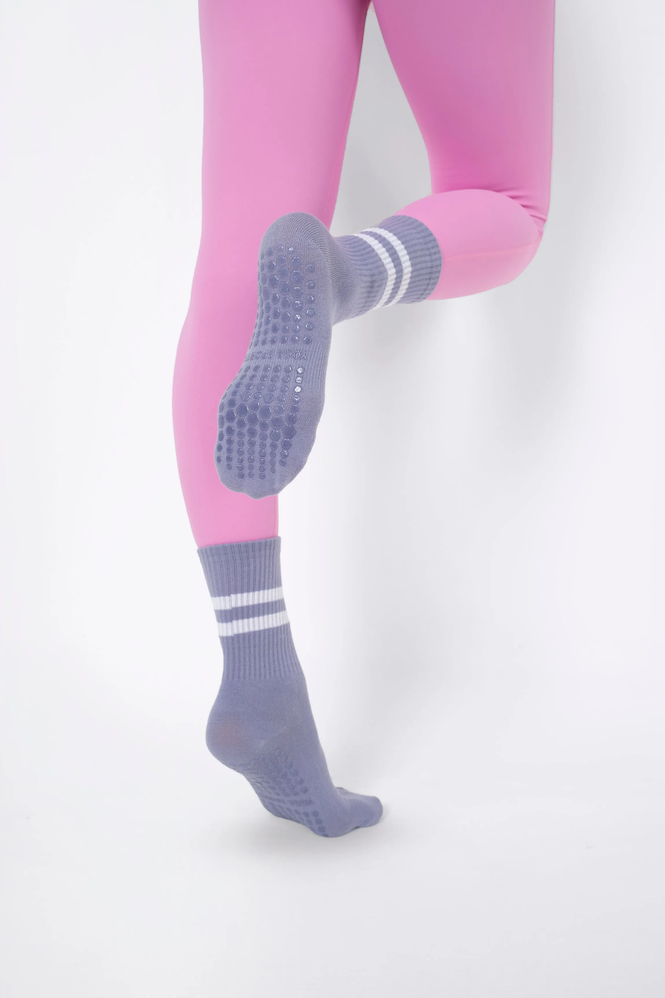 Grippy Non Slip Grip Socks (2-Pairs)
