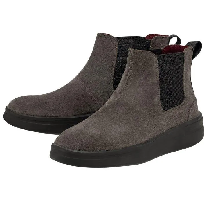 HEY DUDE WOMEN'S VIC SUEDE SHADOW GREY  - 122023245