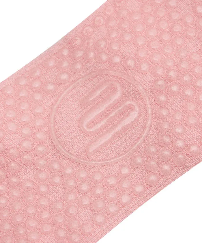 MoveActive Scrunch Non-Slip Grip Socks - Pink