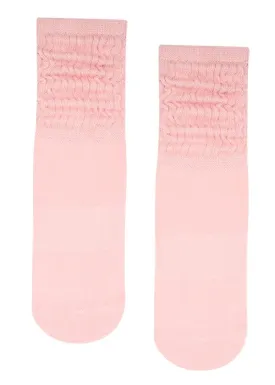 MoveActive Scrunch Non-Slip Grip Socks - Pink