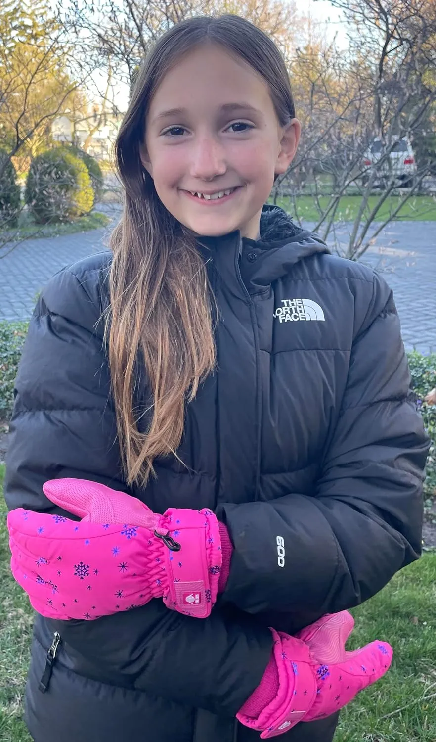 N'Ice Caps Kids Waterproof Winter Thinsulate Warm Gloves
