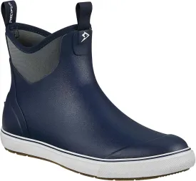Piscifun Men s Deck Boots, Waterproof Fishing Rain Boots, Anti-Slip Rubber Boots with Breathable Neoprene Lining