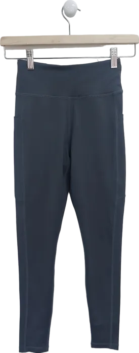 Pocket Sport Grey High Waist Leggings UK XXS