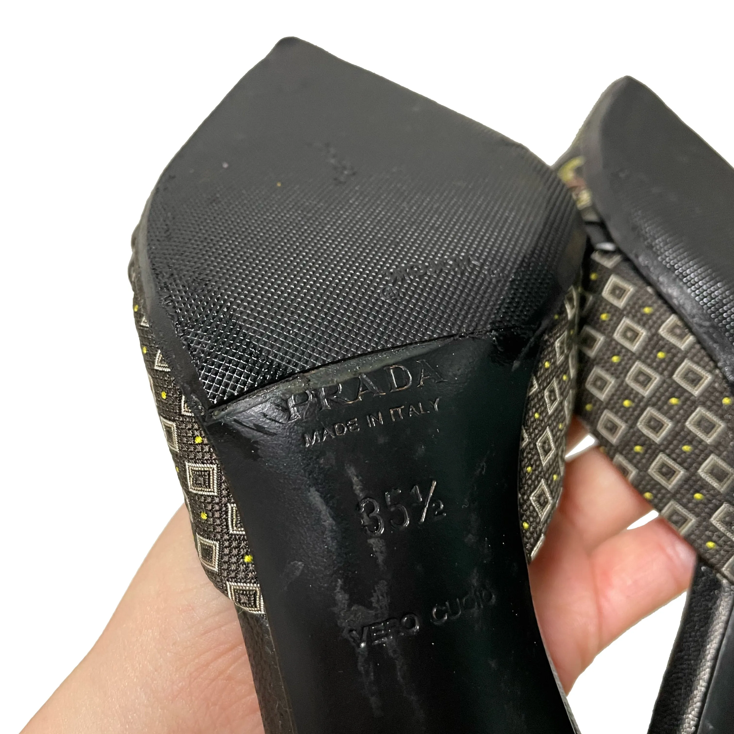PRADA Spring Summer 2003 Flower Kimono Mules
