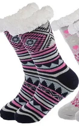 Thickened Non-slip Indoor Knitted Woolen Socks