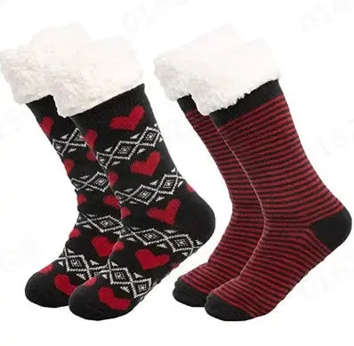 Thickened Non-slip Indoor Knitted Woolen Socks
