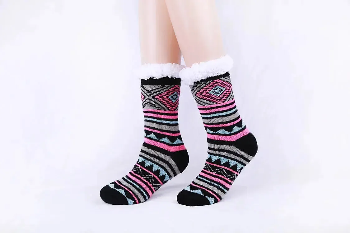 Thickened Non-slip Indoor Knitted Woolen Socks