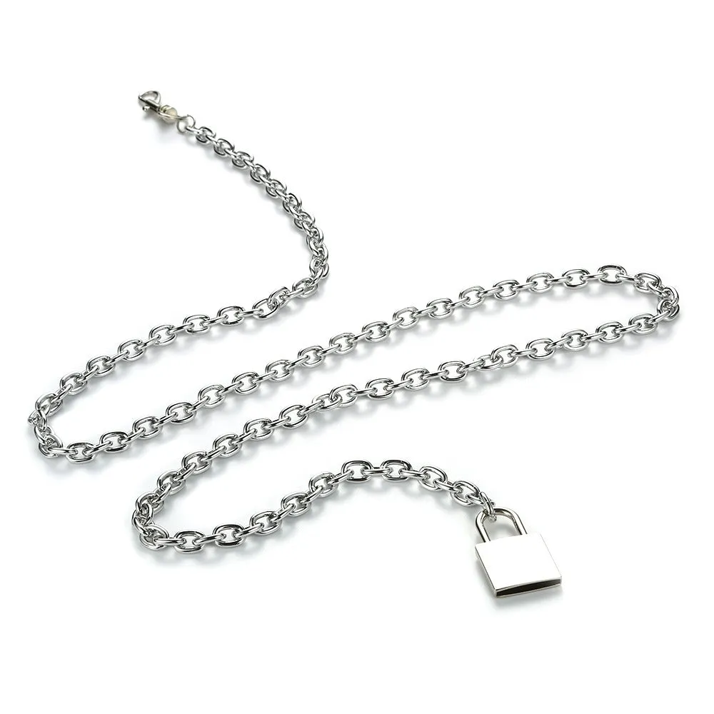 Women's Metal Waist Chain / Body Chains / Gothic Style Belt With Padlock