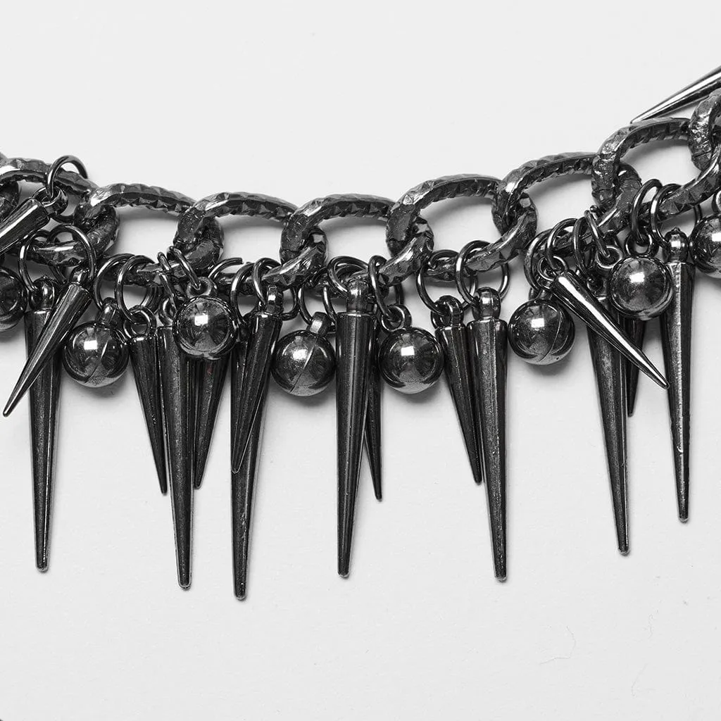 Women's Punk Chain Stud Body Harness